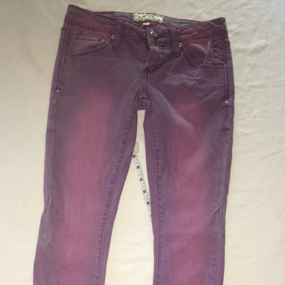 Revolution by Revolt Faded Pink/Purple Jeans